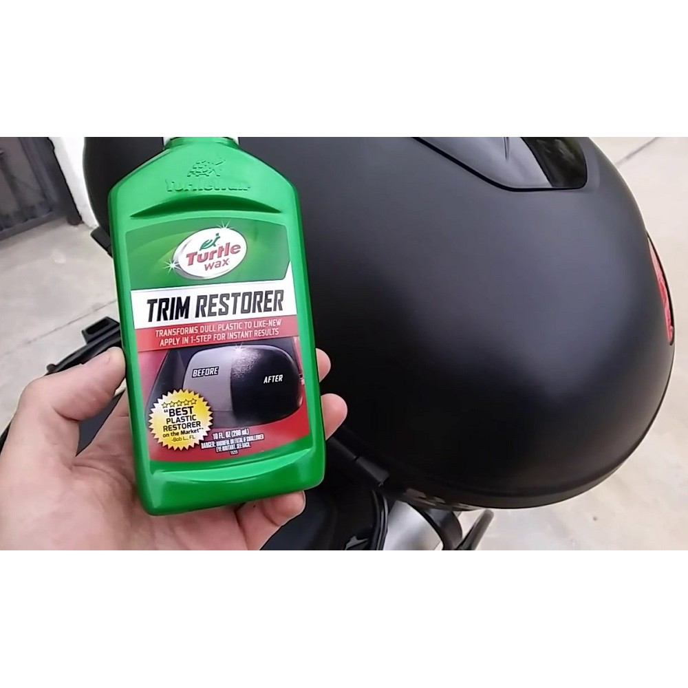 Dung dịch phục hồi nhựa đen - nhựa nhám không sơn Best Plastic Trim Restorer Turtle Wax  296ml