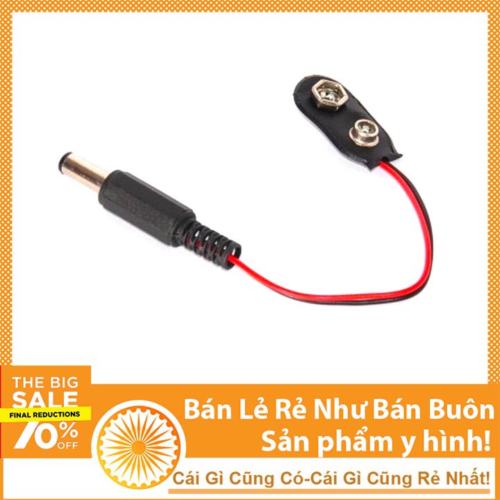 Dây Nguồn, Đế Nguồn Pin 9V DHCNHN