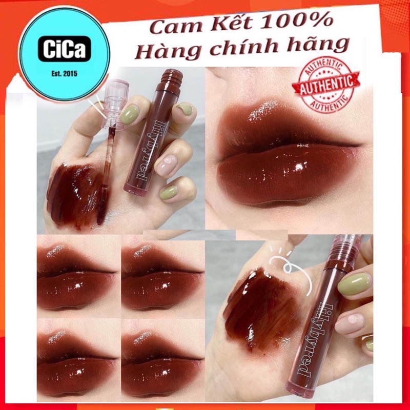 SON BÓNG LILYBYRED 08- SON TiNT LILYBYRED GLASSY LAYER FIXING TINT