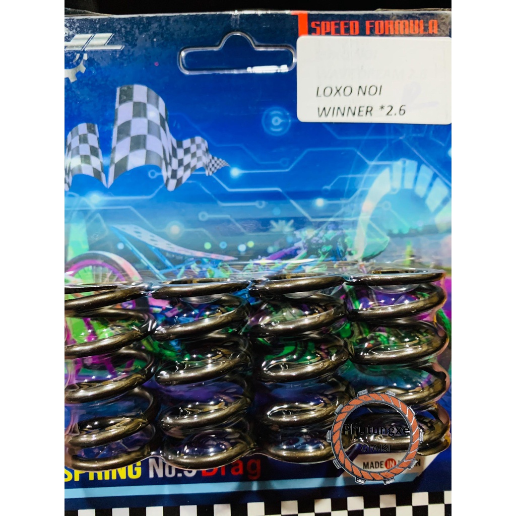 Lò xo nồi CKHL WINNER 150 / SONIC 150 , 2.6ly / 2.8ly / 3.0ly thép nhật đủ size