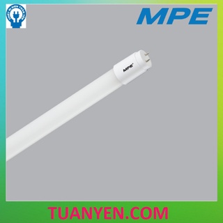 BÓNG ĐÈN TUÝP LED THỦY TINH MPE 1M2, 18W ÁNH SÁNG TRẮNG VÀNG