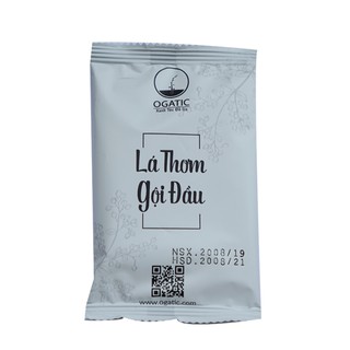 Gói lá thơm gội đầu Ogatic dùng thử - lá thơm bồ kết túi loc- sạch gàu mượt tóc