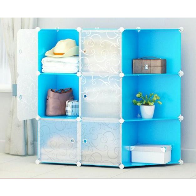 Tủ nhựa lắp ghép đa năng 9 ngăn