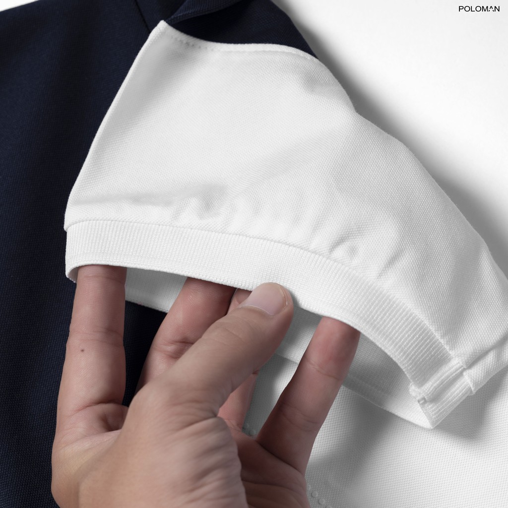 Áo Polo nam cổ bẻ phối SILAS vải cá sấu Cotton xuất xịn,chuẩn form,trẻ trung - thanh lịch - POLOMAN. | BigBuy360 - bigbuy360.vn