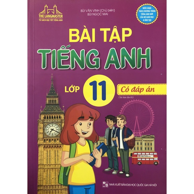 Sách - Bài tập tiếng anh lớp 11 (Có đáp án)