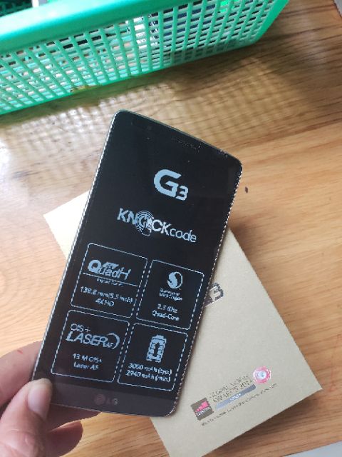 Điện thoại LG G3 CAT6 ram 3G-32G, chơi FREE FIRE -PUBG mượt