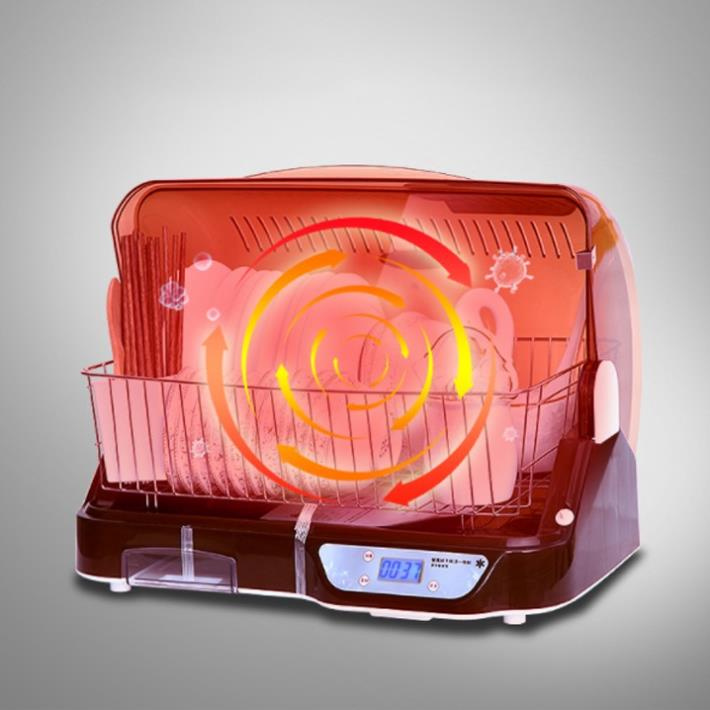 HOT  Máy sấy chén bát công suất 250W tiết kiệm điện Máy khử trùng bát đũa công nghệ UV kèm sấy khô [ GIẢM GIÁ 5%]