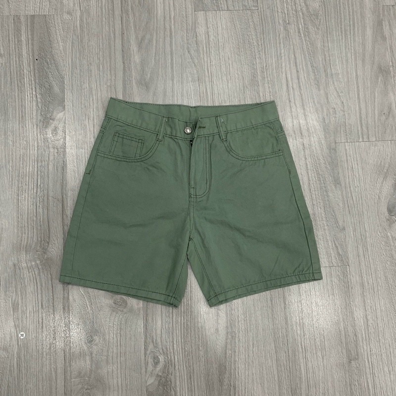 QUẦN SHORT KAKI NAM NỮ BASIC UNISEX QUẦN ĐÙI KAKI NGẮN 5 MÀU