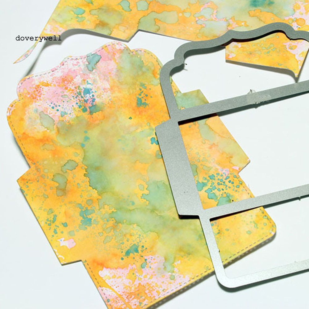 Khuôn Cắt Giấy Kim Loại Hình Phong Thư Xinh Xắn