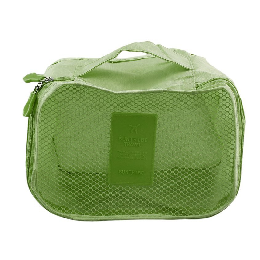 Bộ 6 túi đựng sắp xếp hành lý hình vuông 6pcs travel bag