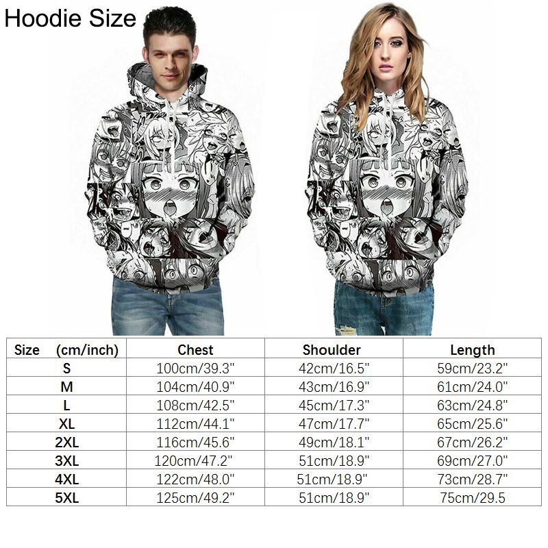 Bộ Áo Hoodie Và Quần Dài Hóa Trang Nhân Vật Hentai Manga 3D