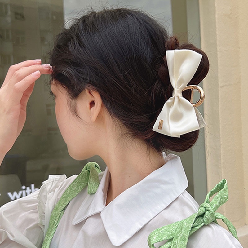 Kẹp Tóc Nơ Lớn Cho Nữ