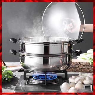 Nồi hấp 2 tầng đa năng 28cm