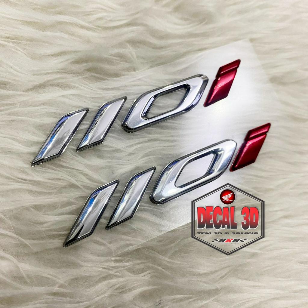 TEM SỐ 110i HÀNG ZIN CAO CẤP SẮC NÉT CHO XE MÁY