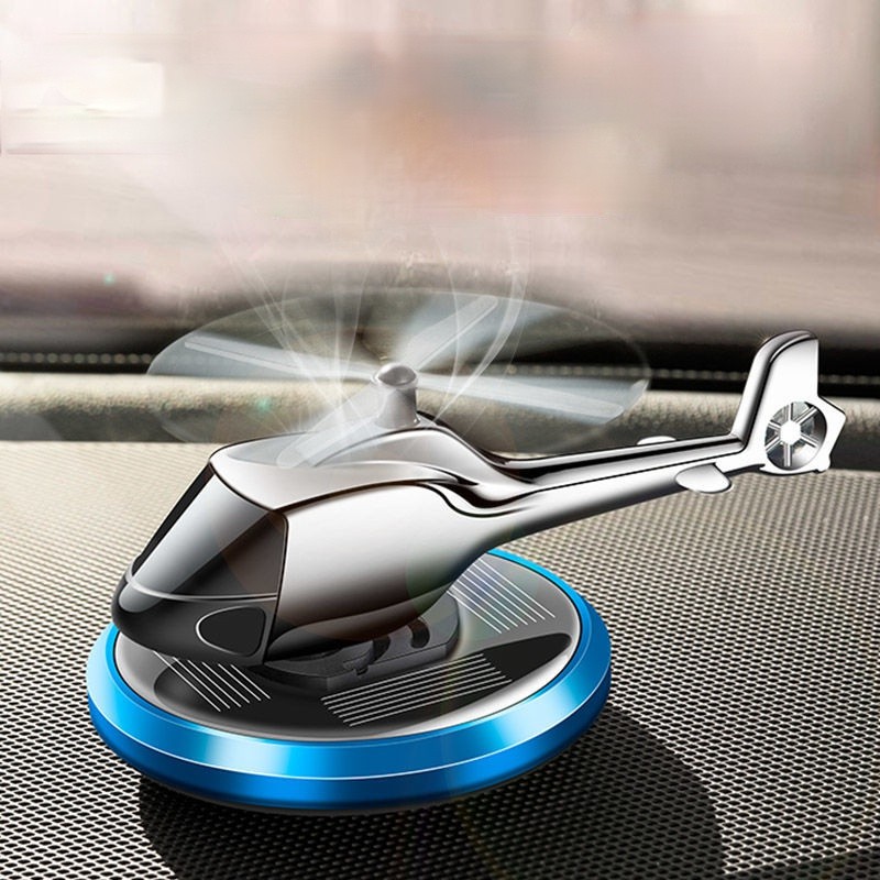 Dụng cụ khuếch tán nước trên xe hơi hình máy bay trực thăng có đèn dùng năng lượng mặt trời