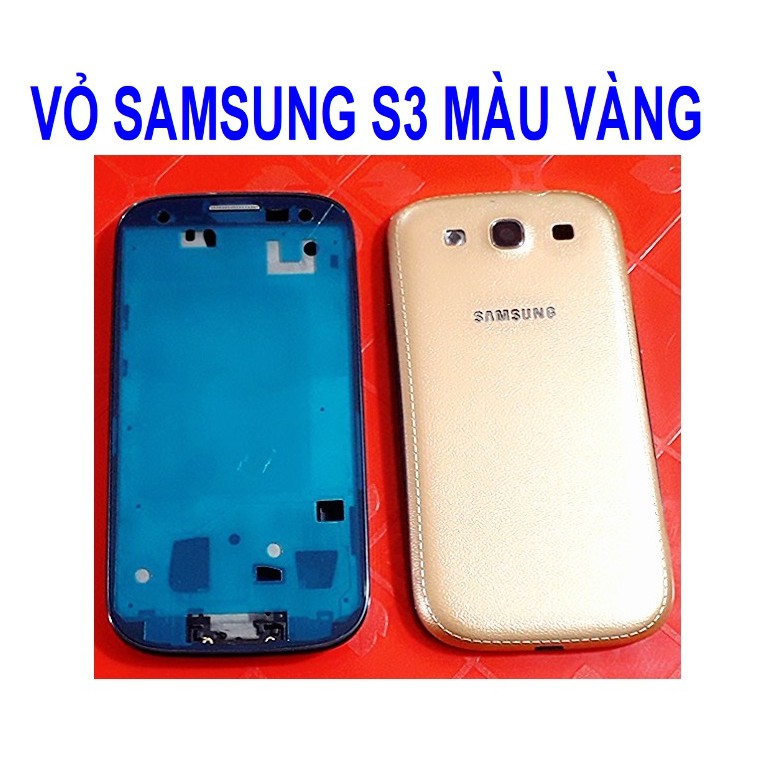 VỎ SAMSUNG S3 MÀU VÀNG