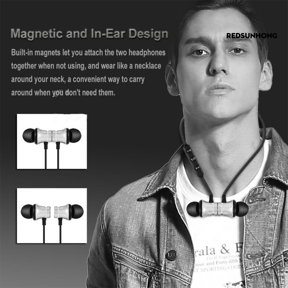 Tai Nghe Nhét Tai Redsu Kết Nối Bluetooth 4.2