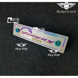 Bảng Tên Winner X Titan Điện Phân Bán Kèm 2 Ốc Titan Thật GR5 Cực Chất