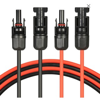 Cuộn dây DC 4.0mm 1500V 100m Đen hoặc Đỏ