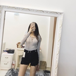 Áo đan dây body suit F21