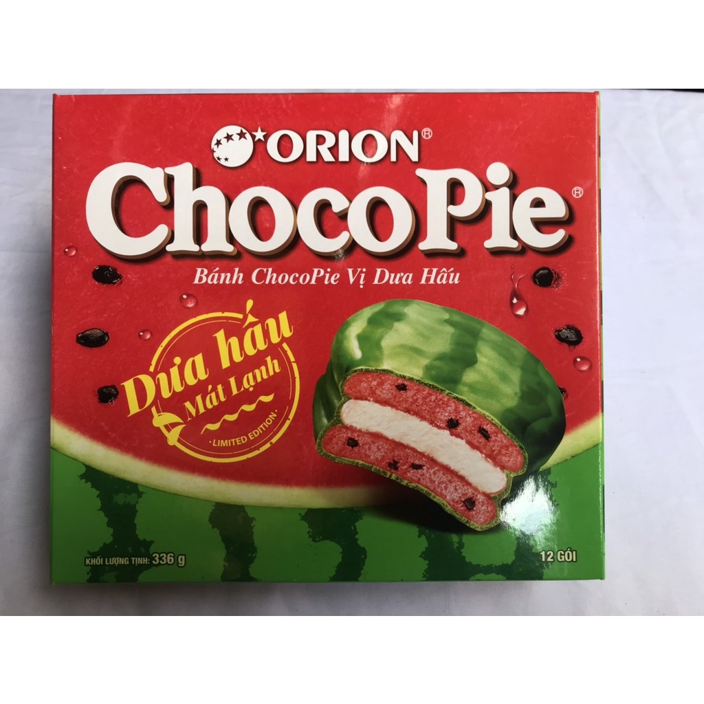 Bánh Choco Pie Orion Vị Dưa Hấu
