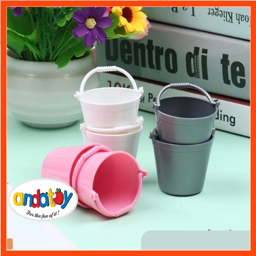 Phụ kiện búp bê xô nhựa mini cho búp bê barbie ANDATOY AD923