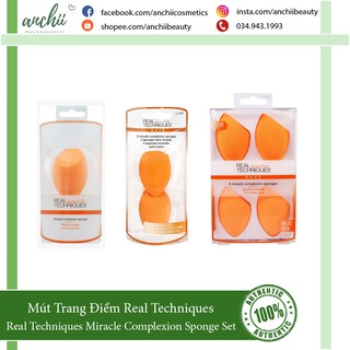 [TOP 1 UY TÍN] Set Mút Trang Điểm Real Techniques Miracle Complexion Sponge