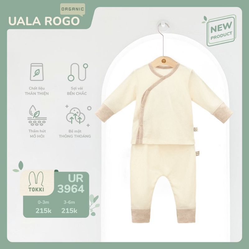 Bộ sơ sinh Ualarogo chất petit UR3061