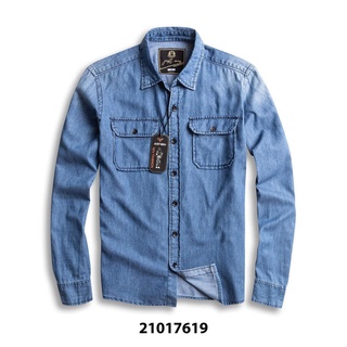 Áo SơMi Denim JustMen Phong Cách