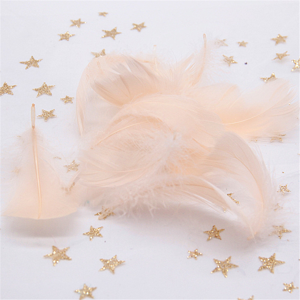 FASHYUNER Bộ 100 Lông Ngỗng Tự Nhiên Dùng Trang Trí