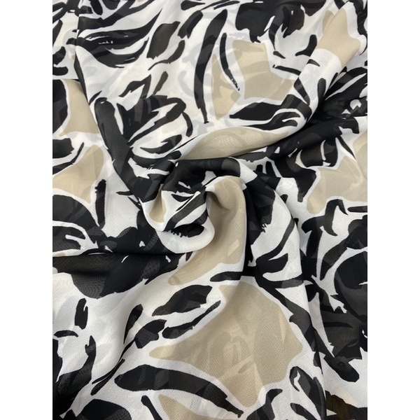Vải voan chiffon may áo kiểu đầm nữ