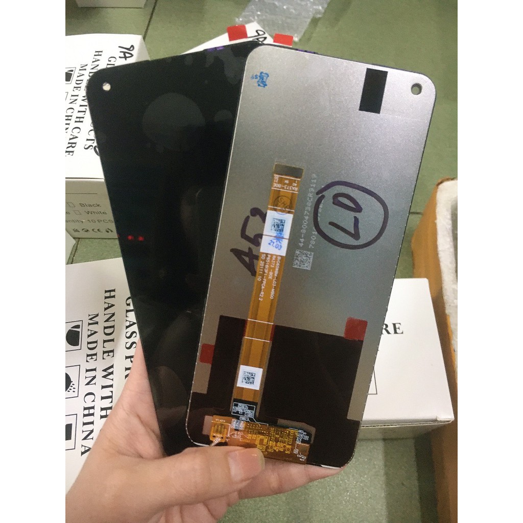 OPPO A53 2020 / OPPO A32 2020 / Realme C17 / Realme 7i / A33 2020 - Màn Hình Nguyên Bộ Loại Tốt Nhất, Màu Đen