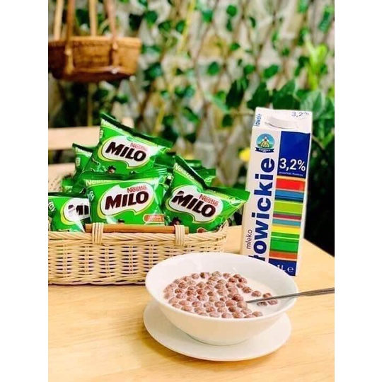 Bim bim Milo Thái - Ngũ cốc Ăn Sáng Milo Nestle - Gói 15gr [HÀNG MỚI VỀ]