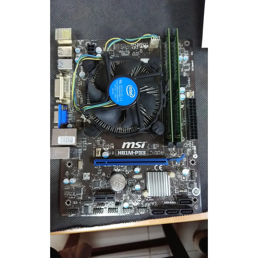 Combo MSI H81M-P33 + i3 4150 + 8GB ram | BigBuy360 - bigbuy360.vn