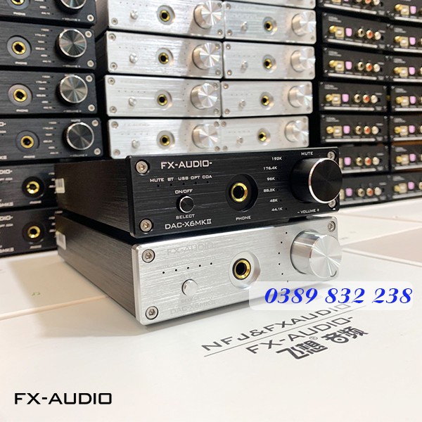 Giải Mã DAC X6 MKII Hỗ Trợ 24bit/192Khz - Bản Mới Nhất 2021
