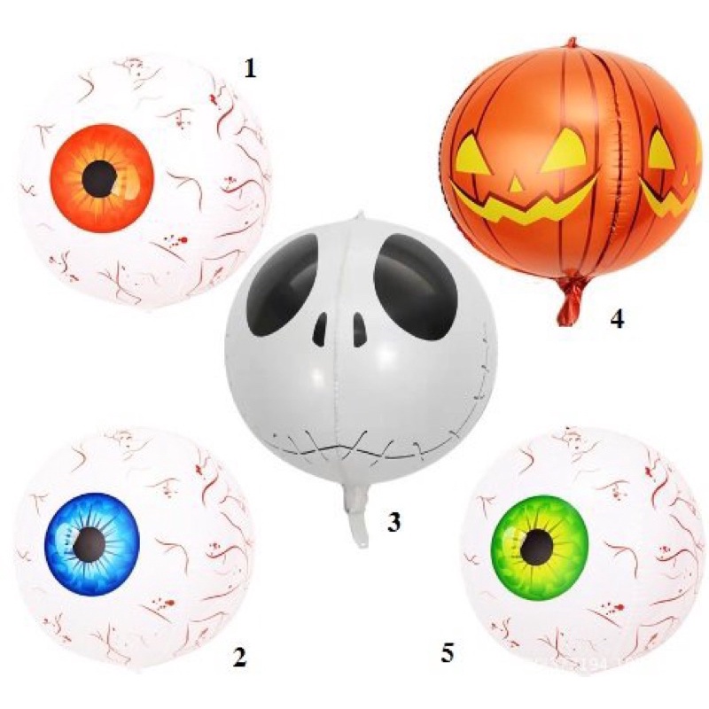 Bong bóng Halloween trang trí tiệc