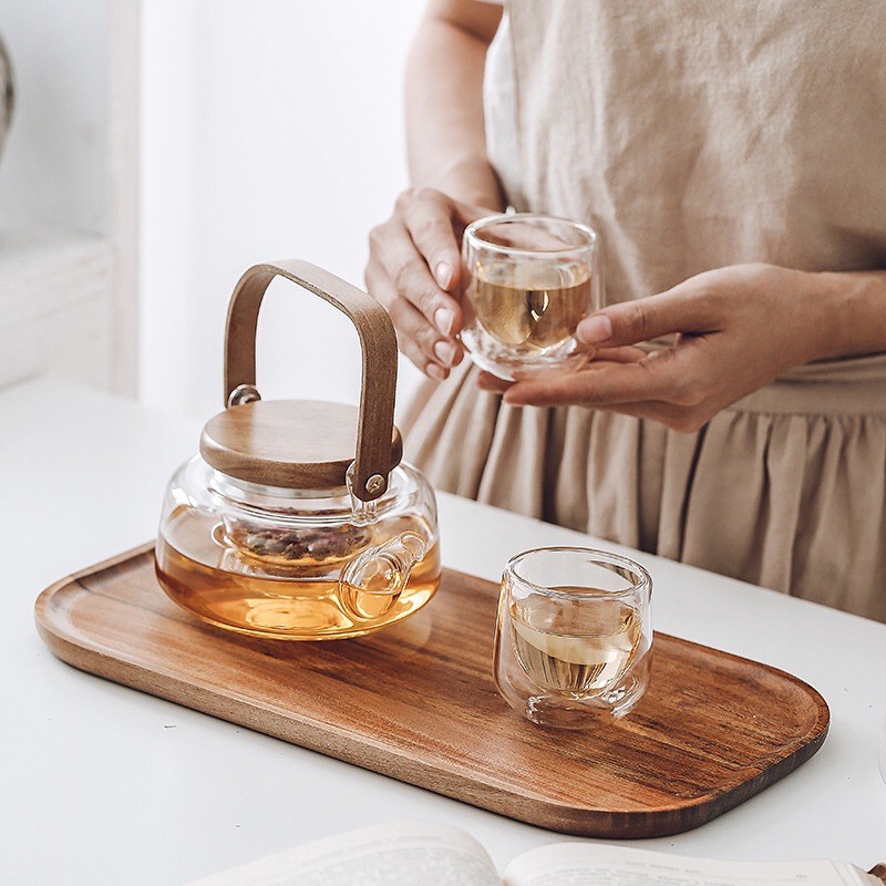 Set ấm trà floral tea sang trọng