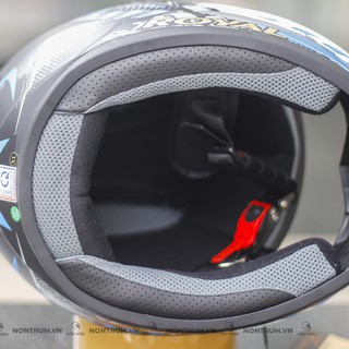 Nón bảo hiểm fullface M136 tem mới
