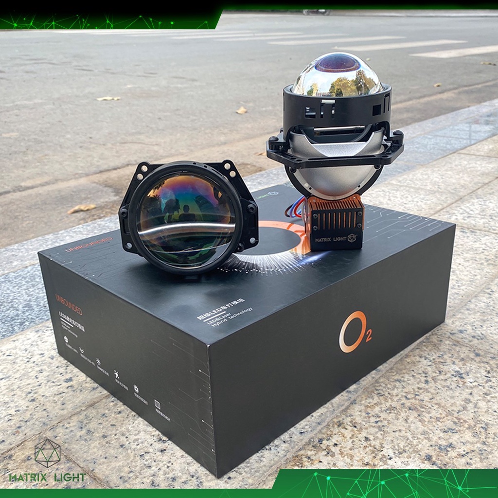 Bi led LASER Matrix O2- đẳng cấp laser