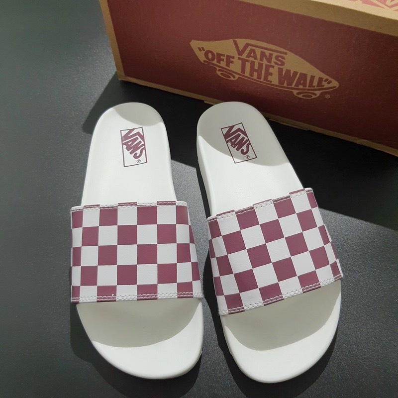 [CÓ SẴN] DÉP VANS CARO FULL BOX CỰC ĐẸP CHO NAM VÀ NỮ - DÉP VANS QUAI NGANG SIÊU HOT TREND