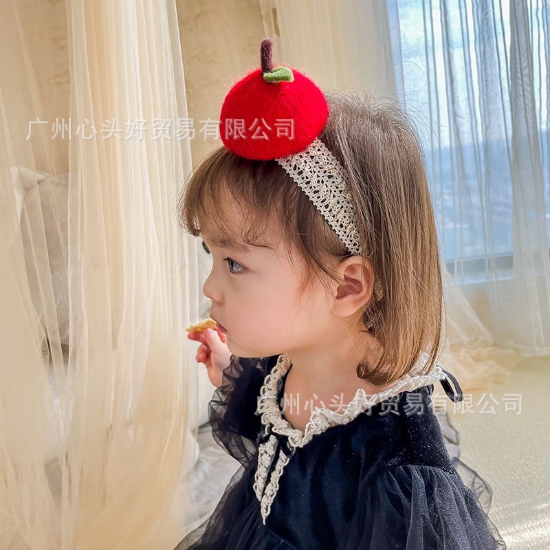 Băng đô hoa quả nổi siêu đáng yêu cho bé