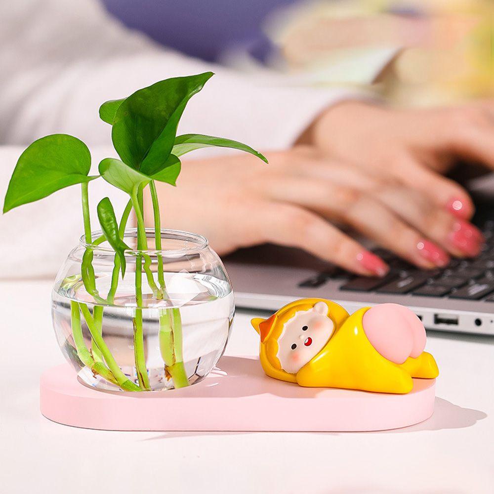 Chậu Hoa Thủy Canh Thiết Kế Sáng Tạo Dùng Trang Trí Phòng Khách