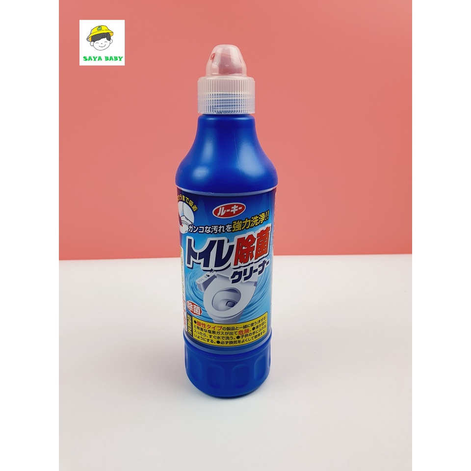 Dung dịch nước Tẩy rửa trắngToilet, Bồn Cầu nhà vệ sinh khử mùi diệt khuẩn 500ml nội địa Nhật Bản