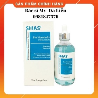 Serum phục hồi da dưỡng ẩm sáng da thấm nhanh không bết rít SMAS Pro Vitamin B5 Hydra Serum 120g