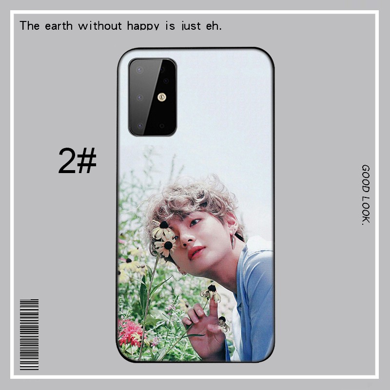 Samsung Galaxy S10 S9 S8 Plus S6 S7 Edge S10+ S9+ S8+ Casing phone Soft Case LU53 Kim Tae Hyung Bts