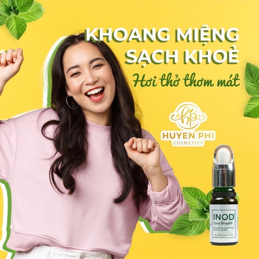 Tinh dầu răng miệng Inod Huyền Phi chính hãng, khử sạch mùi hôi, sâu răng, nhiệt miệng hiệu quả ngay lần đầu sử dụng