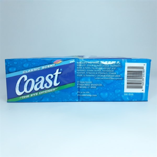 Lốc 8 bánh xà bông Coast 113g x 8