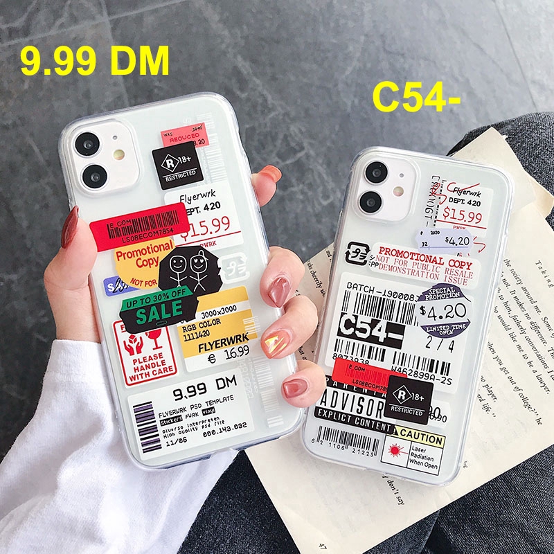 Label Casing Oppo A8 A31 X30 Pro A3S A7 A5 A9 2020 F9 F11 K3 K1 A57 A59 A73 A79 A83 A1 R15X R11S R17 Reno Phone Case Cover