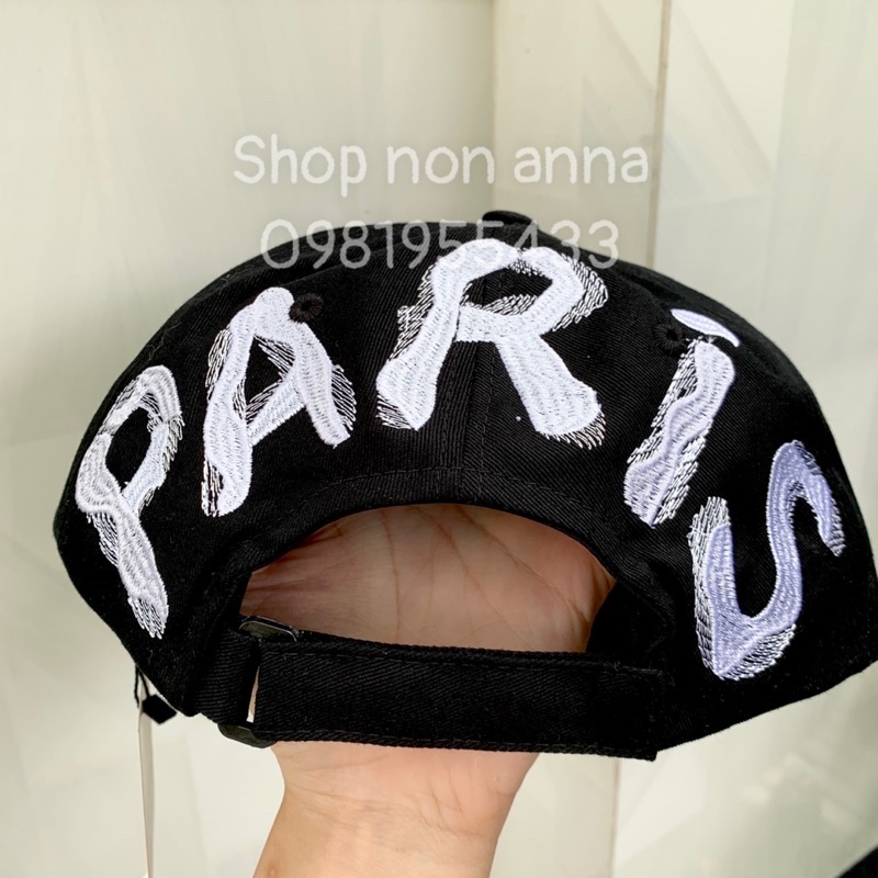 Mũ LƯỠI TRAI unisex cực hot 2022 nam nữ - KÉT CHỎM THÊU B VÀ ĐỐI - nón kết