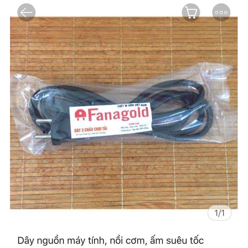 Dây Nguồn PC - Cắm PC - Màn Hình Máy Tính - Nồi Cơm Điện -giadunghn1